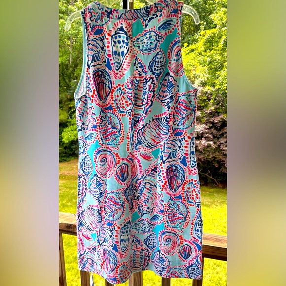 Lilly Pulitzer Shell Me About it Estrada Shift Dress- Sundress - Size M - Picture 15 of 15